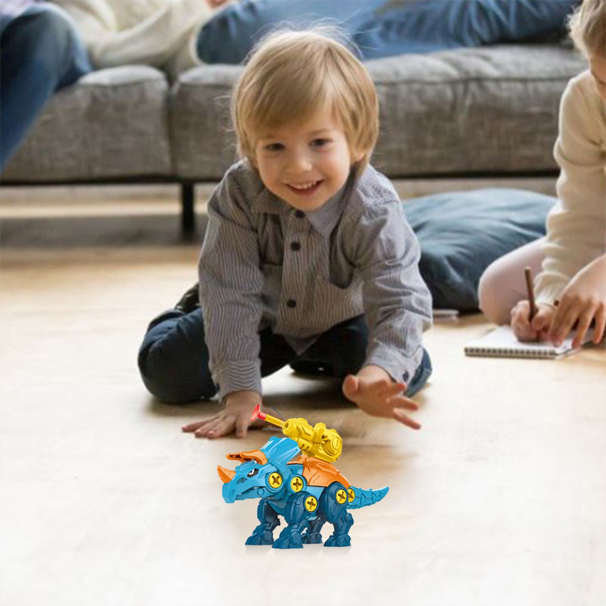 Ovo De Dinossauro War Brinquedo Monta E Desmonta Parafuso E Chave - Ark Toys Ovo De Dinossauro War Brinquedo Monta E Desmonta Parafuso E Chave - Ark Toys